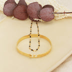 Coffret Jonc Eternity & Collier Tutti - Or & Noir