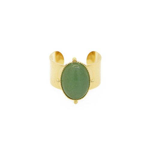 Bague New Calypso Aventurine - Or / Aventurine