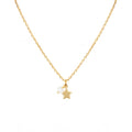 Stella Perle Necklace - Gold And White