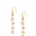 Boucles D'Oreilles Anna - Or & Blanc
