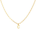 Collier Alphabet C - Or
