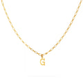 Collier Alphabet G - Or