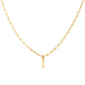 Collier Alphabet I - Or