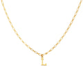 Collier Alphabet L - Or
