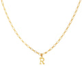 Collier Alphabet R - Or