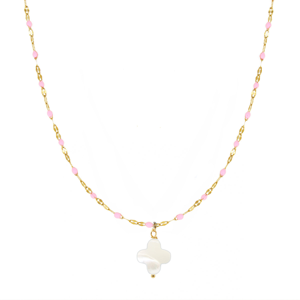 Collier Alena - Or & Rose