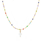 Collier Cross Multicio - Or & Multico