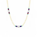 Collier Califormia - Or & Blanc