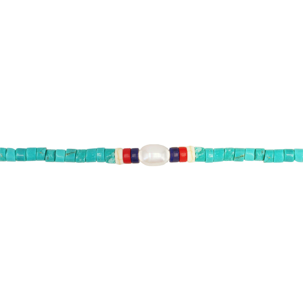 Bracelet Califormia - Or & Turquoise