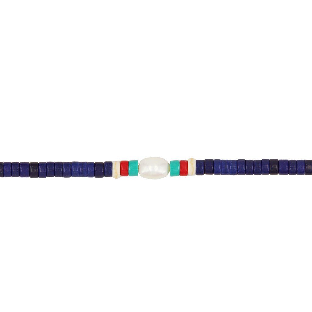 Bracelet Califormia Bleu Marine - Or & Bleu