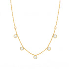 Collier Loulou - Or & Nacre Blanche