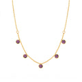 Collier Loulou - Or & Am&hyste