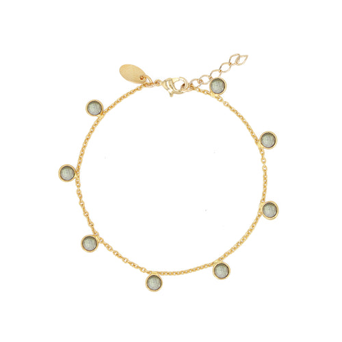 Bracelet Loulou Labradorite - Or / Labradorite