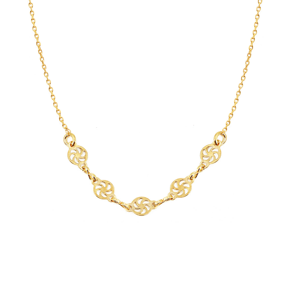 Collier Iris - Or