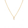 Collier Lily Lune - Or & Zirconium