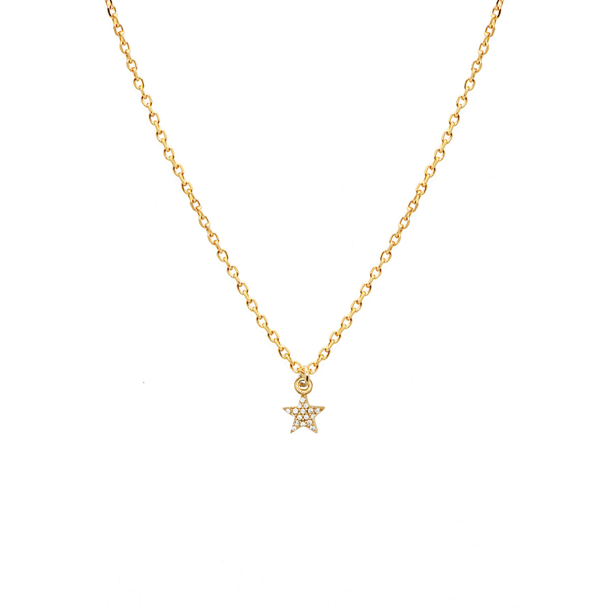 Collier Lily Etoile - Or & Zirconium
