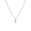 Collier Lily Serpent - Argent & Zirconium