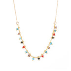 Collier Gypsy - Or & Multicolor