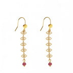 Bo Eyes - Or & Tourmaline Rose