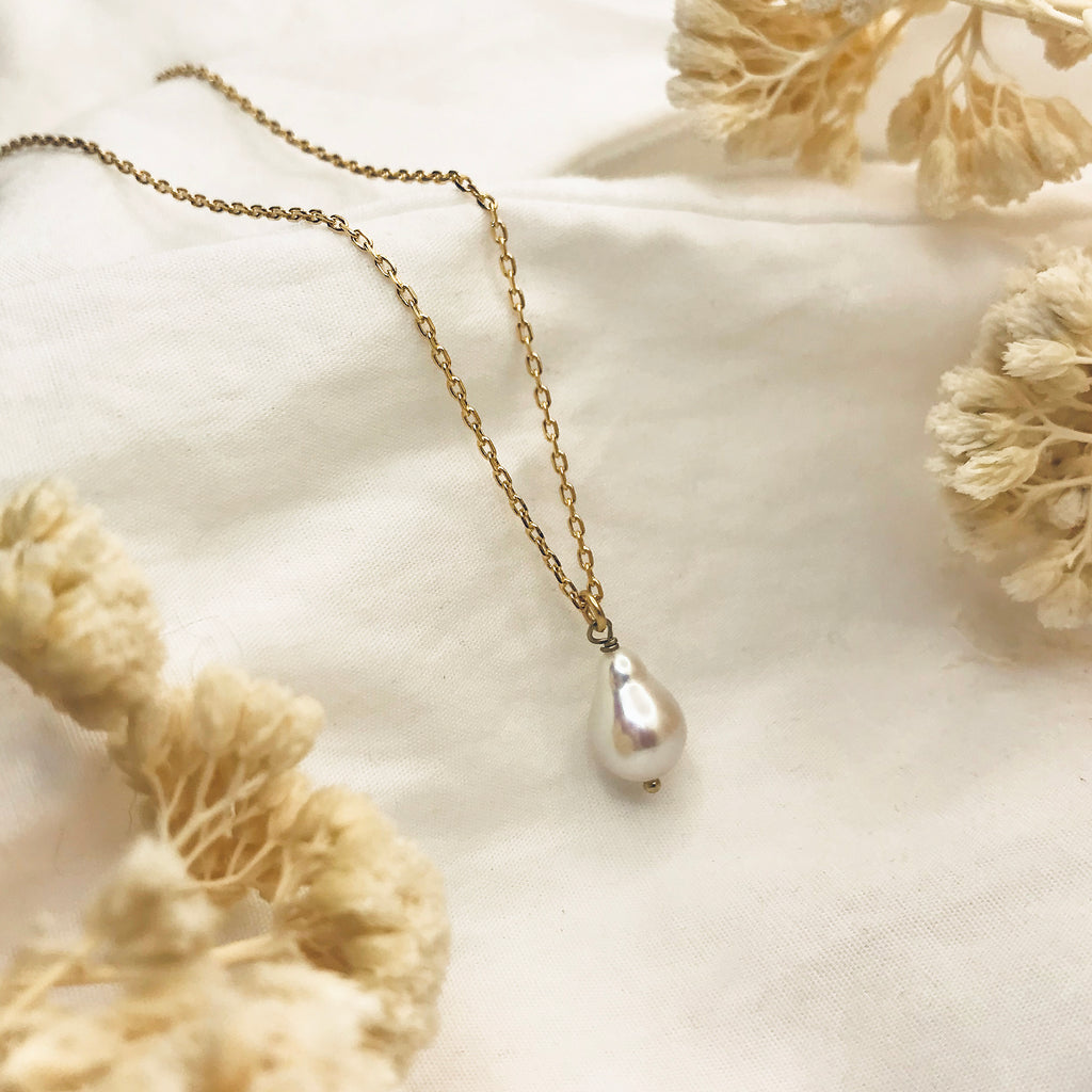 Collier Perle - Or & Perle D'Eau Douce