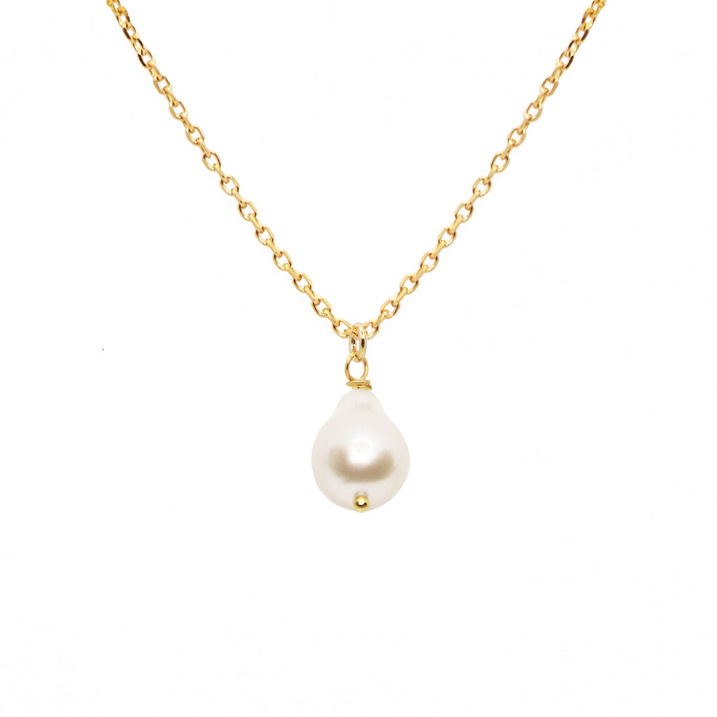 Collier Perle - Or & Perle D'Eau Douce
