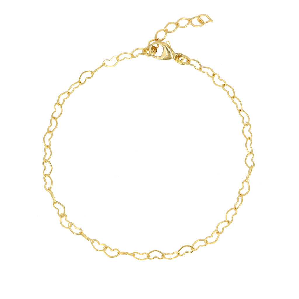 Bracelet Mini Cœur - Or