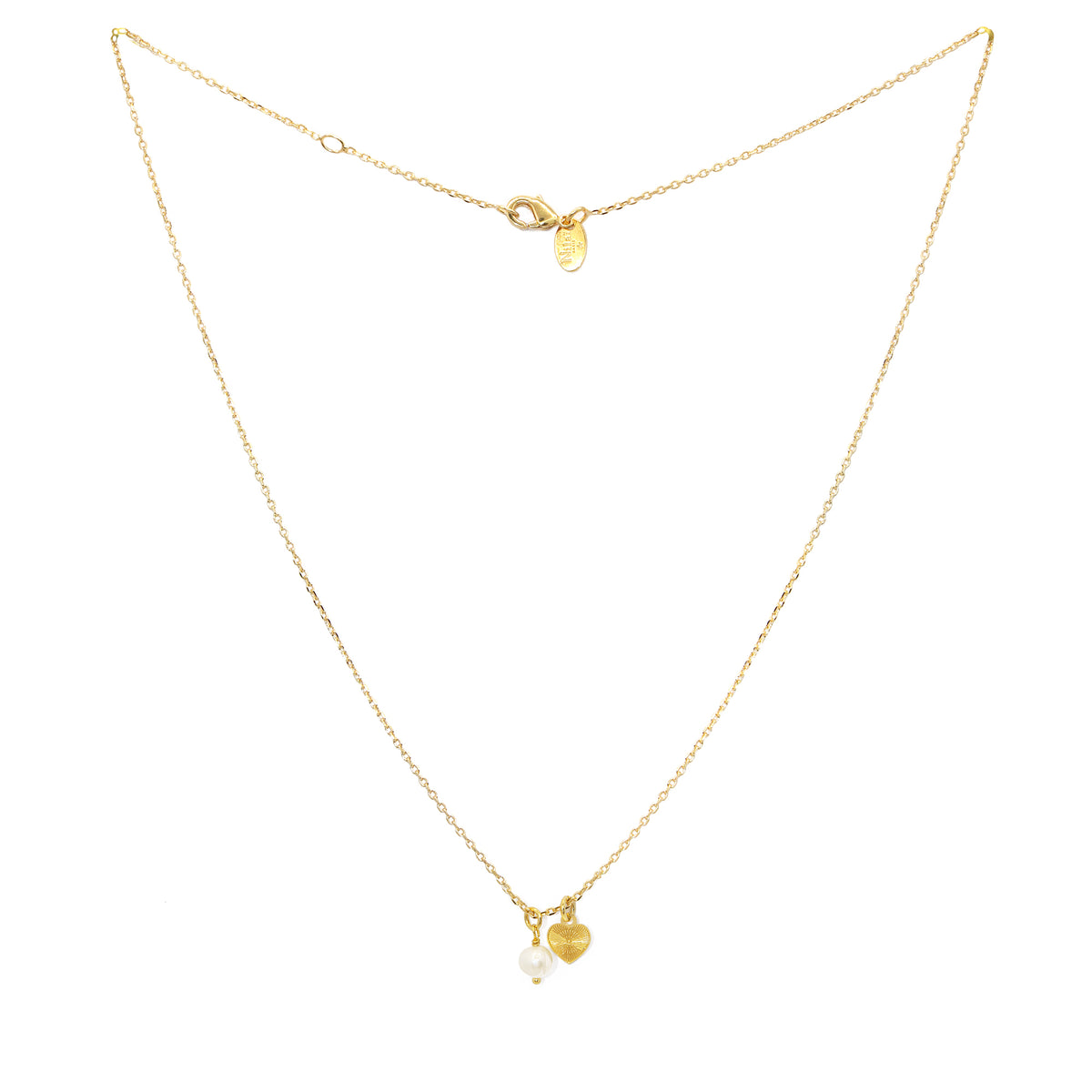Collier Lylo - Or & Cœur