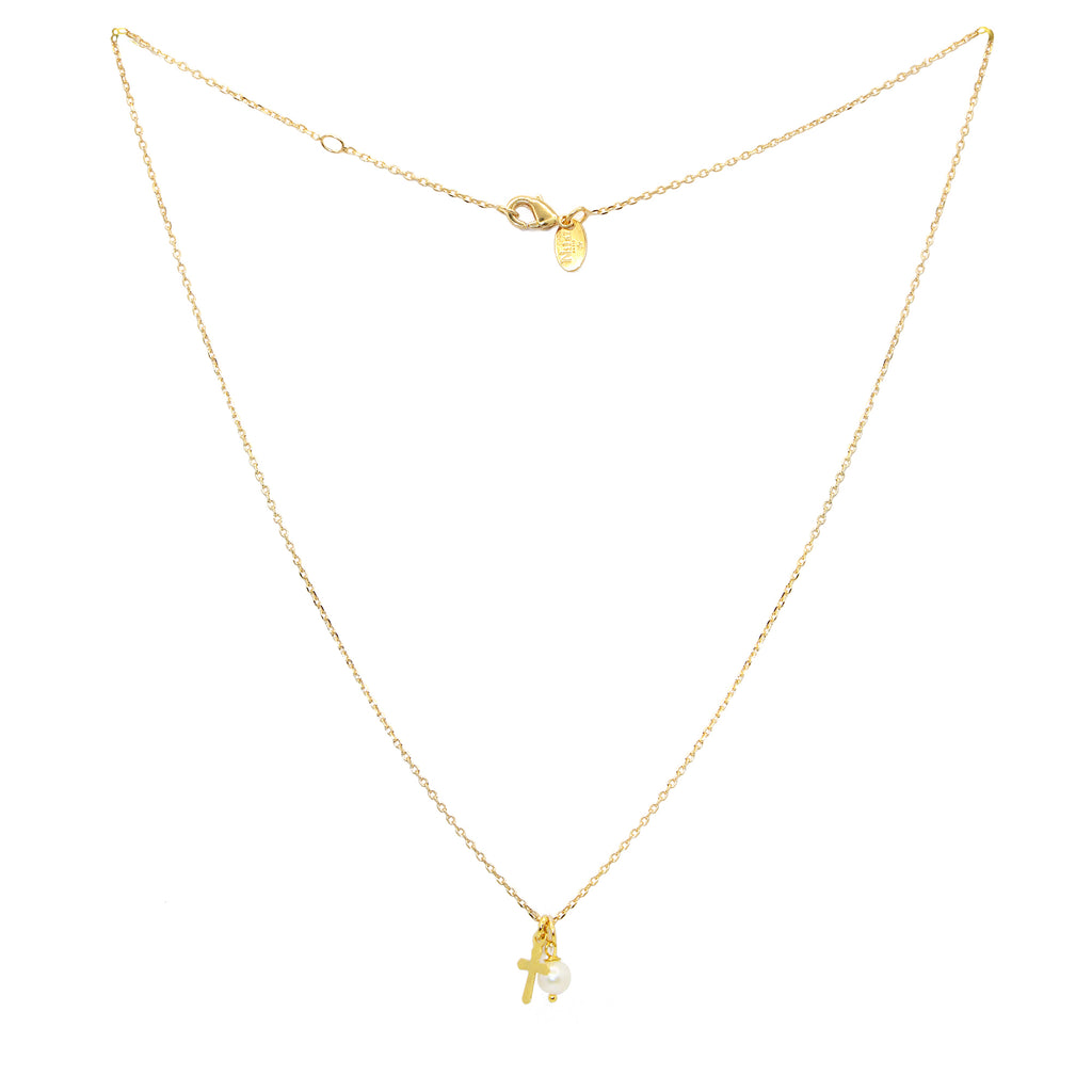 Collier Lylo - Or & Croix