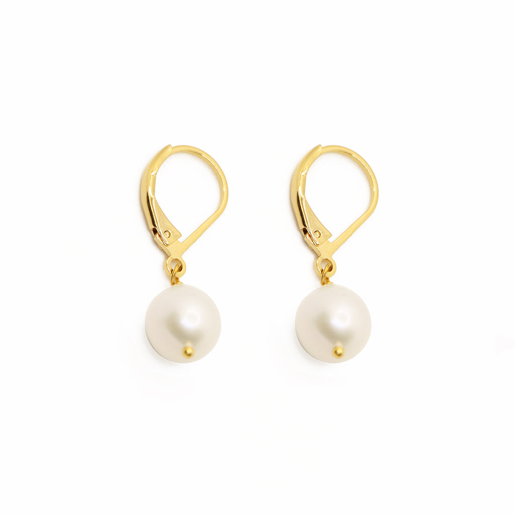 Boucles D'Oreilles Perle - Or