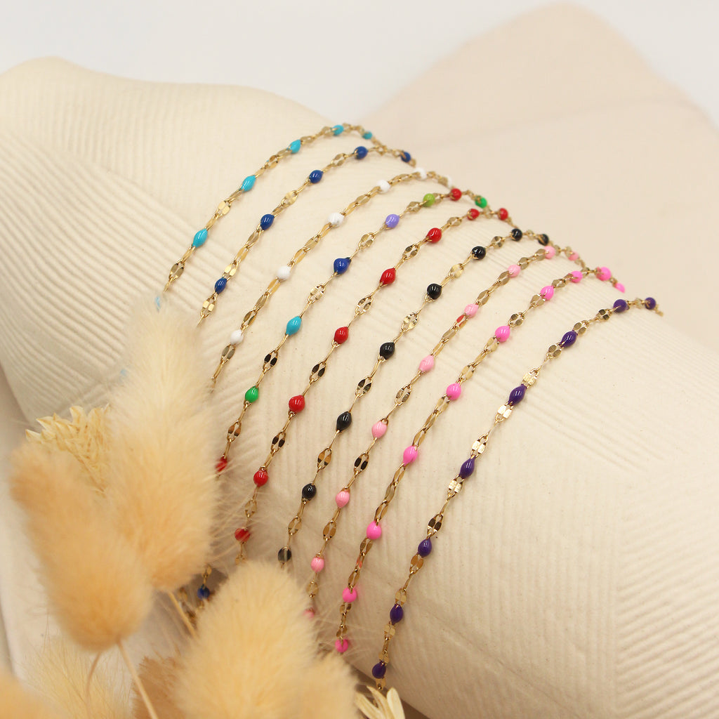 Bracelet Tuttifrutti - Or & Viol&