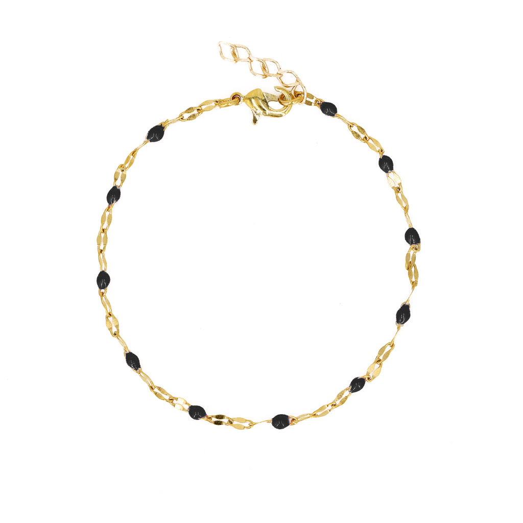 Bracelet Tuttifrutti - Or & Noir