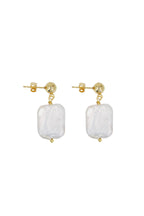 Boucles D'Oreille Nerina - Or & Perle