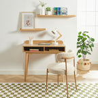 Nila - Scrivania per bambini - Effetto rovere