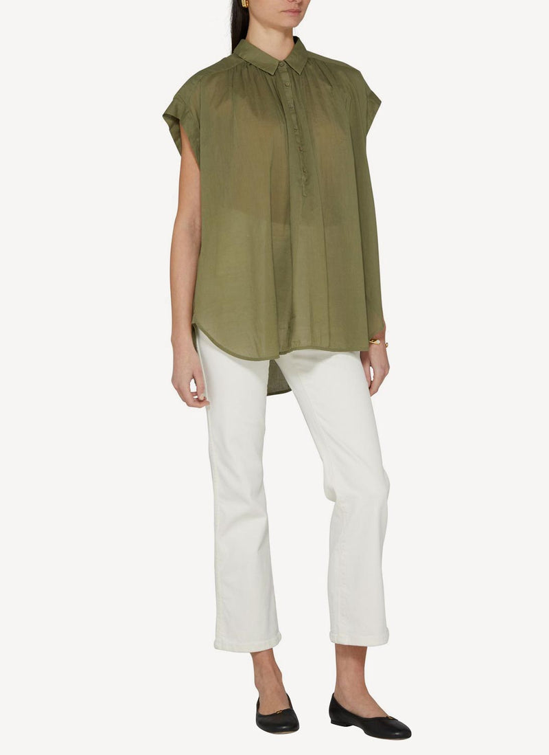 Nili Lotan - Blouse - Kaki - Femme