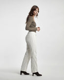 Pantalon Nina Trendy Corduroy - Creme