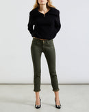 Pantalón Nina Coated Boy - Army - Mujer