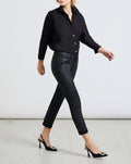 Boy Nina Coated Jeans - Black - Women's
