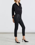 Boy Nina Coated Jeans - Black - Women's