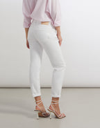 Vaquero Boy Nina - Denim Blanco - Mujer