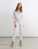 Reiko - Jean Boy Nina - Denim White - Femme