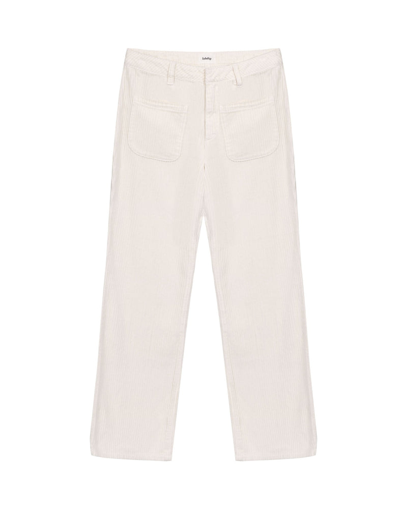 Pantalon Nina Trendy Corduroy - Creme