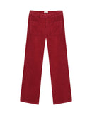 Pantalon Nina Trendy Corduroy - Carmin