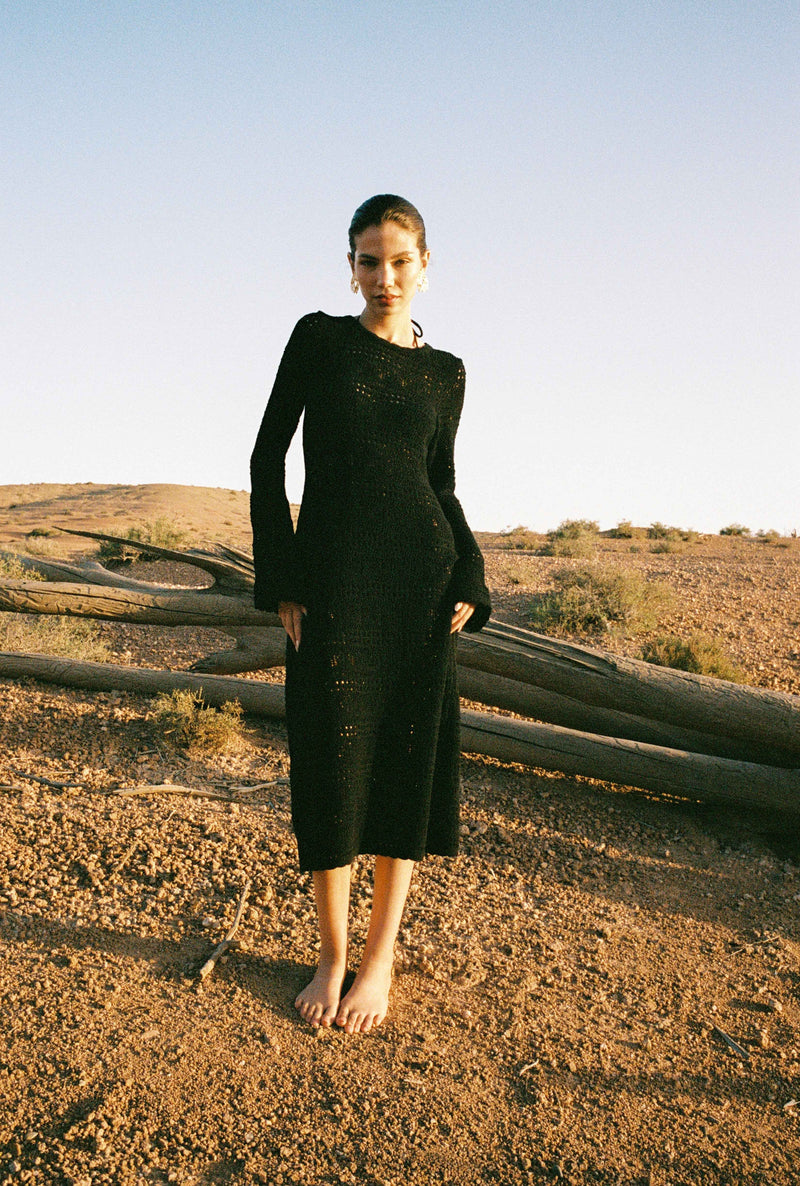 Robe en maille Nael