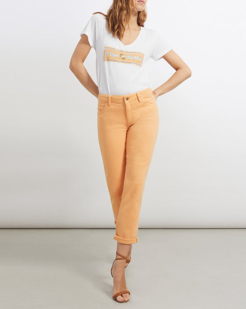 Reiko - Pantalon Boy Nixon Color - Sweet Peach - Femme