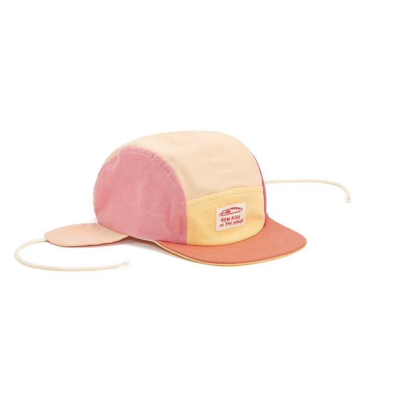 Wolly colorblock cherry cap New Kids In The House from 2 to 10 years old - New Kids In The House selection available on amaetc.com, eco-friendly concept store for children