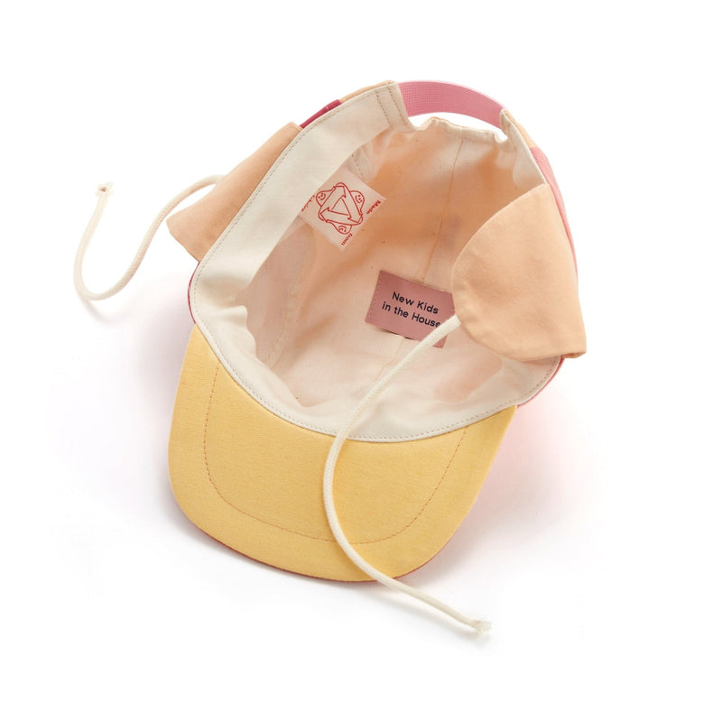 Wolly colorblock cherry cap New Kids In The House from 2 to 10 years old - New Kids In The House selection available on amaetc.com, eco-friendly concept store for children