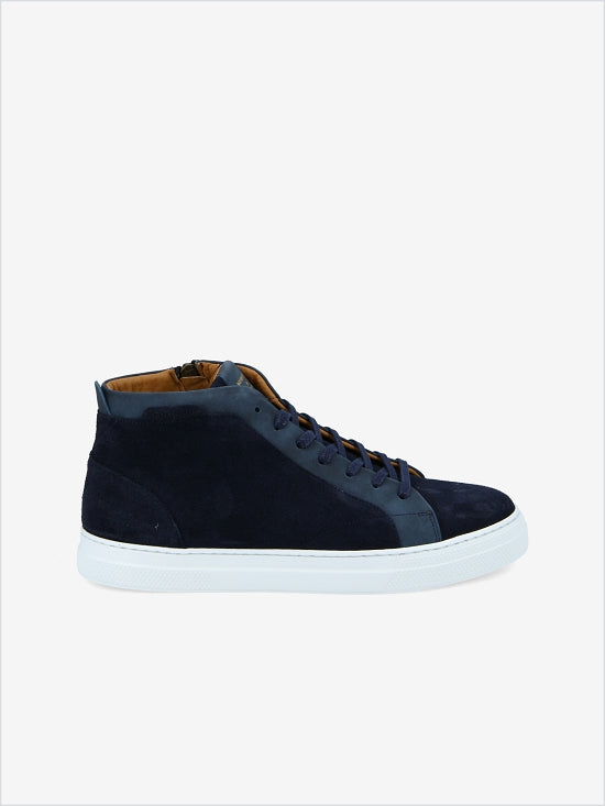 Spark Mid Zip M - Suede/Bronx - Azul/Azul