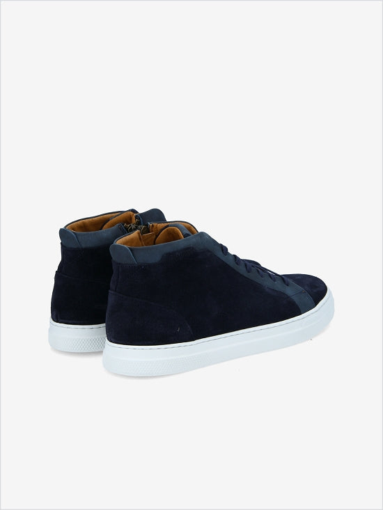 Spark Mid Zip M - Suede/Bronx - Azul/Azul