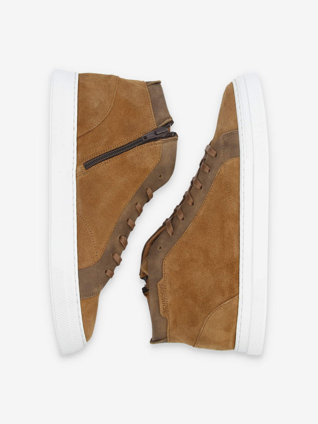 Spark Mid Zip M - Suede/Bronx - Cognac/Sable