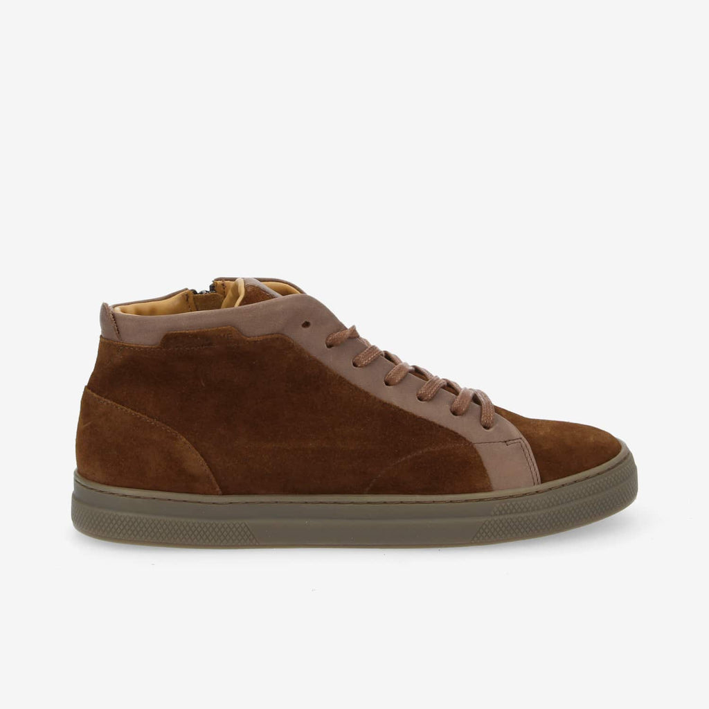 Spark Mid Zip M - Suede/Country - D.Brown/D.Brown
